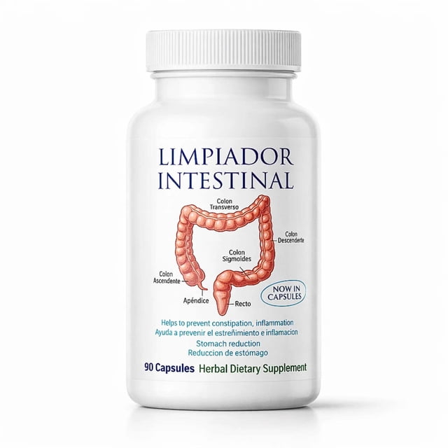 Limpiador intestinal Manteniendo Tu Salud con hoja de senna, 90 cápsulas