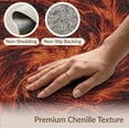 thumbnail image 6 of ODIKA 8'x10' Washable Area Rug Durable, Non-Slip Volcano Crimson Deep Flow Cracked Rock Formation Vortex Pile for Living Room, Under Sectional, Family, 6 of 7