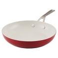 thumbnail image 1 of Sartén 25cm. KitchenAid. Aluminio forjado, antiadherente cerámico. Rojo Imperio., 1 of 5