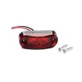 thumbnail image 3 of Luz De Freno Trasera Roja De 2 Leds Para Marcador Lateral Para Coche, Camión, Remolque, Camión, Autobús, Furgoneta, Luz De Señal De Recogida Eigraketly VI002687-00, 3 of 7