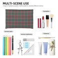 thumbnail image 4 of Susaid Tartan Plaid Print Makeup Mini Bags for Women Multi Color Cosmetics Bag Travel Toiletry Bag Pencil Pouch Blank Makeup Bags with Zipper, 4 of 7