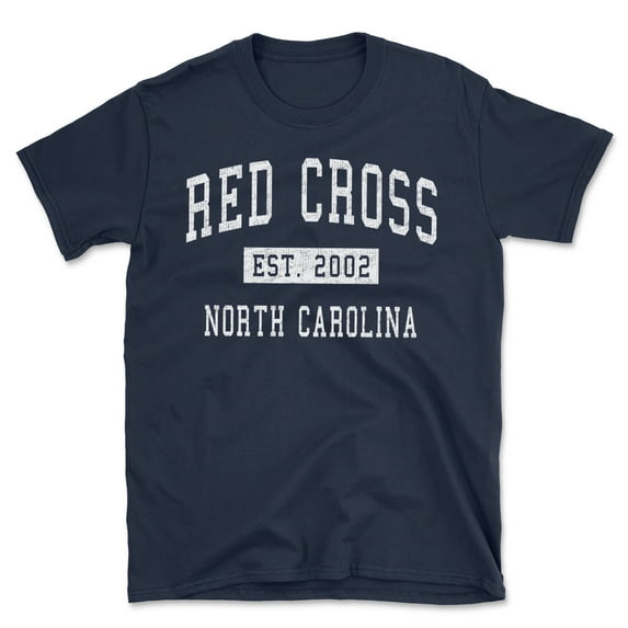 Red Cross North Carolina Classic Established Men's Cotton T-Shirt