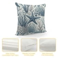 thumbnail image 4 of nygtbtfer  Take Me to The Beach Summer Throw Pillow Covers, Blue Ocean Starfish Summer Cushion Case for Sofa Couch  White, 4 of 5