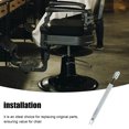 thumbnail image 4 of Salon Chair Pump Rod Replacement Barber Chair Pump Rod Barber Chair Gas Spring Mounting Rod For Barber Chair Repairing Accessory, 4 of 8