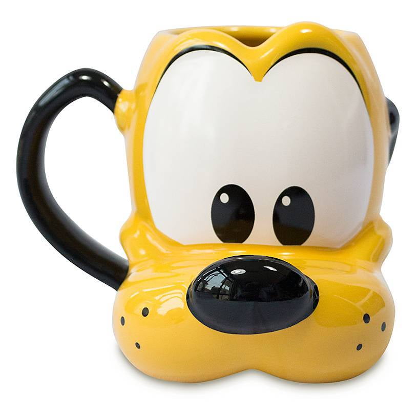 Disney Pluto Head Figural Mug New