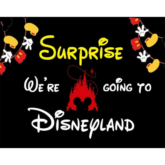 We're Going To Disneyland 30 Piece Card with Gift Tin