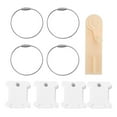 thumbnail image 1 of Bobinas de hilo dental de plástico + Tarjetas de hilo + Devanador de hilo dental + 4 anillos para bobinas de hilo dental 105 piezas, 1 of 9