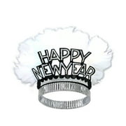 DDI 572031 Hny Bird of Paradise Tiara - Black & Silver Case of 50