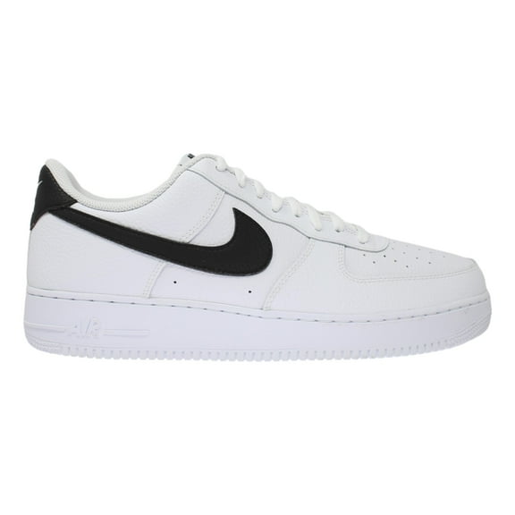 [CT2302-100] Mens Nike Air Force 1 Low '07 'White Black Pebbled Leather'