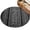 Black, White, Gray, variant on Round Rugs 4Ft, Boho Ethnic Round Area Rug Washable Indoor Throw Carpet, Black Tribal Abstract Motif Texture Soft Non Slip Circle Rug for Kitchen Nursery Room Home Decor Aesthetic