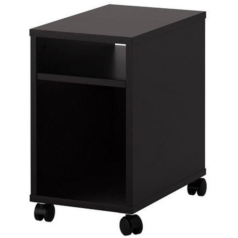 Ikea Nightstand black brown 12 5 8x19 5 8