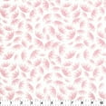 thumbnail image 2 of FABRIC CREATIONS Pink Shells Fat Quarter 45.7 × 53.3 cm (18 × 21 in), 18x21, 2 of 2