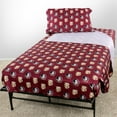 thumbnail image 3 of Florida State Seminoles 100% cotton, 4 piece sheet set - flat sheet, fitted sheet, 2 pillow cases, Queen, Team Colors, 3 of 8