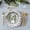 Silver, variant on YIYIBYUS 24 PCS 13 Inch Round Charger Plate Plastic Reef Plate Chargers for Dinner Plates,Wedding, Party Elegant Decoration Place mats (Gold)