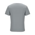 thumbnail image 4 of Eltusu Men's Polo Shirts, Summer Short Sleeve Pullover Basic Shirts with Collar Gray Size 2XL, 4 of 7
