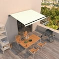 thumbnail image 1 of vidaXL Manual Retractable Awning 400x300 cm Cream, 1 of 1