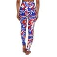 thumbnail image 2 of Red White Blue Patriotic High Waisted Yoga Leggings, 2 of 4