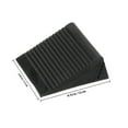 thumbnail image 3 of ORDDIART 2Pack Wheel Block Rubber Black Stabilize Vehicle for Vehicle, 3 of 5