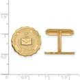 thumbnail image 2 of 14K Yellow Gold 14Ky Logoart Central Michigan University Crest Cuff Link (18 X 18) Made In United States 4y018cmu, 2 of 5