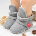 thumbnail image 2 of RVROVIC Baby Boys Girls Cozy Fleece Booties Warm Winter Socks, 2 of 6