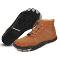 thumbnail image 2 of Térmicas para Nieve Botines Informales Invierno Zapatos Descalzos Caña Alta Botas Descalzas Antideslizantes Forrados Piel Ligeros Senderismo Y Escalada, 2 of 9
