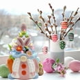 thumbnail image 6 of Easter Decorations for Home - Light up Easter Bunny Decor Spring Gnome Ceramic Tree Decor - Spring Decorations Centerpieces for Tables, 6 of 9