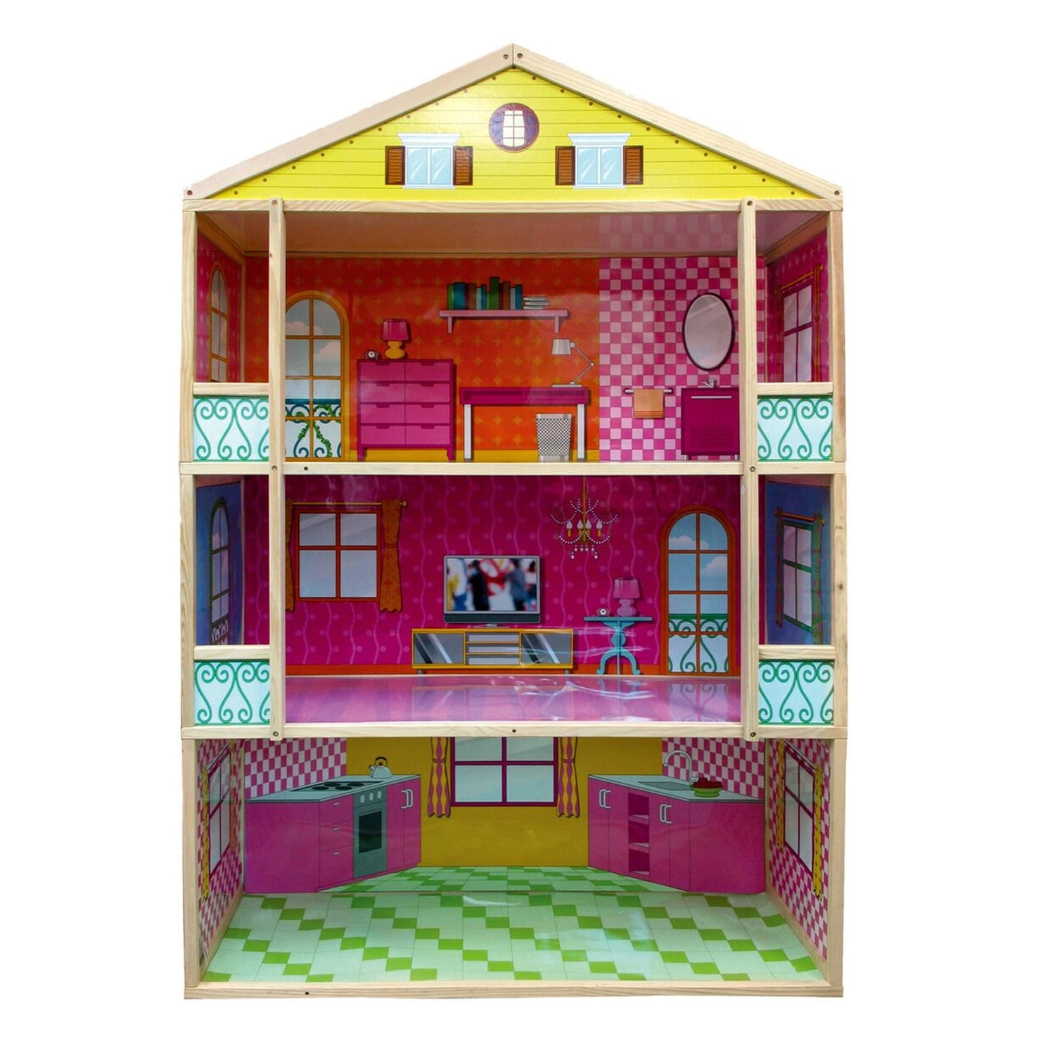 3 storey barbie house