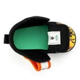 thumbnail image 4 of ikiki Scorching Hotrod Squeakerless Toddler Shoes | Black Flame Pattern, 4 of 9