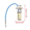 thumbnail image 2 of 3Pcs 12V H3 White 25 Foglight Headlight Driving Light Lamp Bulb for Car, 2 of 3
