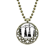 thumbnail image 1 of Primitivos aborígenes de África negra vestidos de totems Colgante Estrella Collar Luna Cadena Joyas Unbranded M, 1 of 3