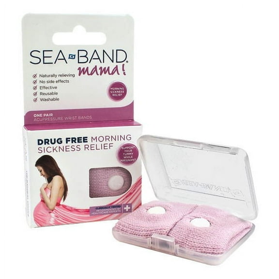 Sea-band Mama Accupressure Wrist Band Part No. 700037u (1/ea)