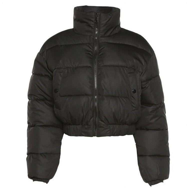 Zshosam Women's Winter Cropped Puffer Jacket Long Sleeve Zshosam Women's Winter Cropped Puffer Jacket Long Sleeve
