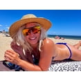 thumbnail image 2 of Gafas de Sol FEISEDY Sobredimensionadas de Estilo Plano Cuadrado Protección UV400 B2470, 2 of 8