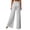 A01-Light Gray, variant on 2026 Coral Fold Over Yoga Pants, On Trend Solid Wide Leg Loose Lounge Pant with Ruched Waist, Women Y2k Stretchy Loose Yoga Sports Pants