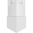 thumbnail image 4 of Ekena Millwork 8"W x 10'H Craftsman Classic Square Non-Tapered Raised Panel Column w/ Standard Capital & Standard Base, 4 of 9