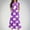 Purple, variant on AJTQTH High Waist Sundress for Girls Stylish Polka Dots Tunic Pockets Princess Dress Round Neck Flutter Sleeve Flowy Maxi Dress Light Blue 12 Years