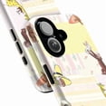 thumbnail image 2 of Curious George & Friends Patchwork Phone Case with Luke 6:37 Quote Protective Cover for iPhone 17 16 15 14 13 12 11, 2 of 6