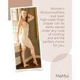 thumbnail image 7 of MeMoi Womens BodySmootHers Dual Layer High Waisted Thigh Shaper, 7 of 7