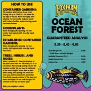 FoxFarm Ocean Forest Potting Soil for Container Garden, 12qt (Pack of 2) - Light, Aerated Texture with Fish Meal, Crab Meal, Earthworm Castings - Houseplant Potting Mix for Seedlings & Plant Starts