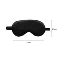 thumbnail image 2 of Silk Sleep Natural Sleeping Eye Eyeshade Cover Shade Breathable Eye Patch Soft Portable Blindfold Travel, 2 of 6