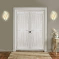 thumbnail image 4 of Leaf Shaped LED Wall Sconce - Modern Metal and Acrylic Design - Bedroom, Hallway, (Warm Light), 4 of 5