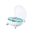 thumbnail image 3 of Lámpara de concha Altavoz de sonido Altavoz resistente y fácil de usar Lámpara de noche Lámpara de mesa portátil Altavoz BT para sala de estar Dormito, 3 of 8