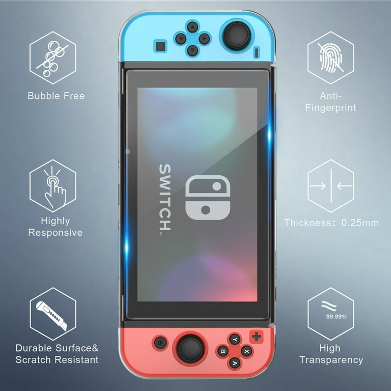 HEYSTOP Accessoires pour Nintendo Switch, Protection pour Switch