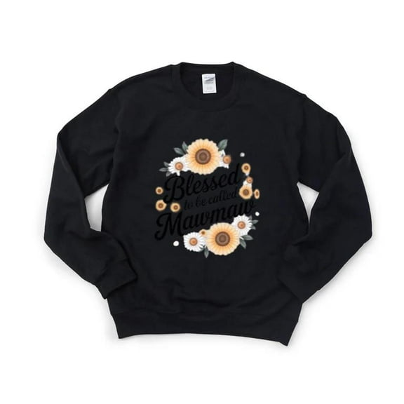 Blessed Mawmaw Cute Floral Mother's Day Style Grandma Nana Love Sweet Flower Art Sweatshirt, for men & women, up to size 5XL