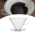thumbnail image 4 of jifeng Tasse à Café Transparente Outils de Café Cadeaux pour Amateurs de Café Support de Machine Facile à Nettoyer Réutilisable 10.9x9.2x7.8cm, 4 of 6