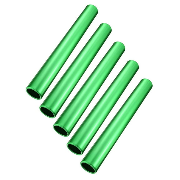 5 Pcs Aluminum Track Field Relay Batons Field Race Batons Running Race Team Equipment for Students Athletes Office Outdoor Sports Practice