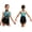 Light Blue, variant on Girls Sequin Latin Dance Fringe Bodysuit Metallic Sleeveless Ballroom Cha Cha Salsa Tassel Dress White 6