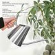 thumbnail image 5 of Watering Can with Long Spout Rustproof Stainless Steel Watering Pot with Wooden Handle for Garden Bonsai Indoor Outdoor Silver, 5 of 5