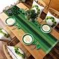 thumbnail image 1 of TIMIFIS Linen Flags, Luck Clovers Table Flag Great for St Patricks Day Celebrations Clovers Table Flag for Holiday Decorations Home Decor, 1 of 6