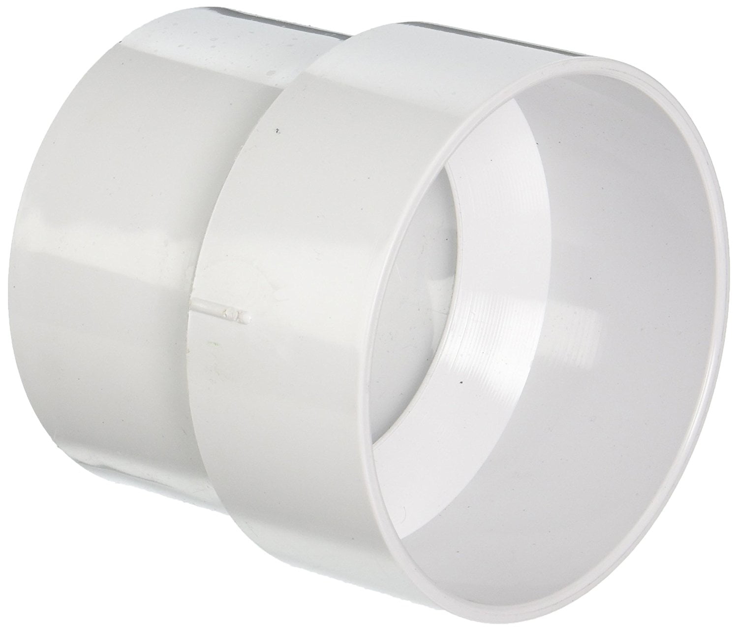 71543 SCH 40 PVCDWV Sewer Pipe Adapter Couplings, Size 4" x 3" By